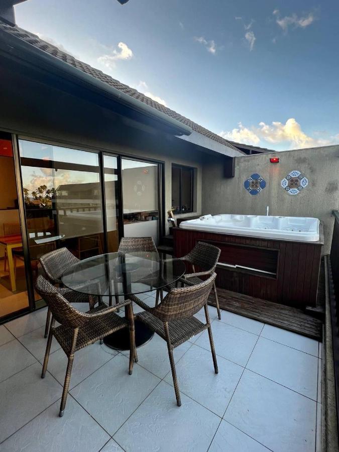Flat Duplex De Luxo Em Muro Alto Com Jacuzzi Privativa Pôrto das Galinhas Exterior foto